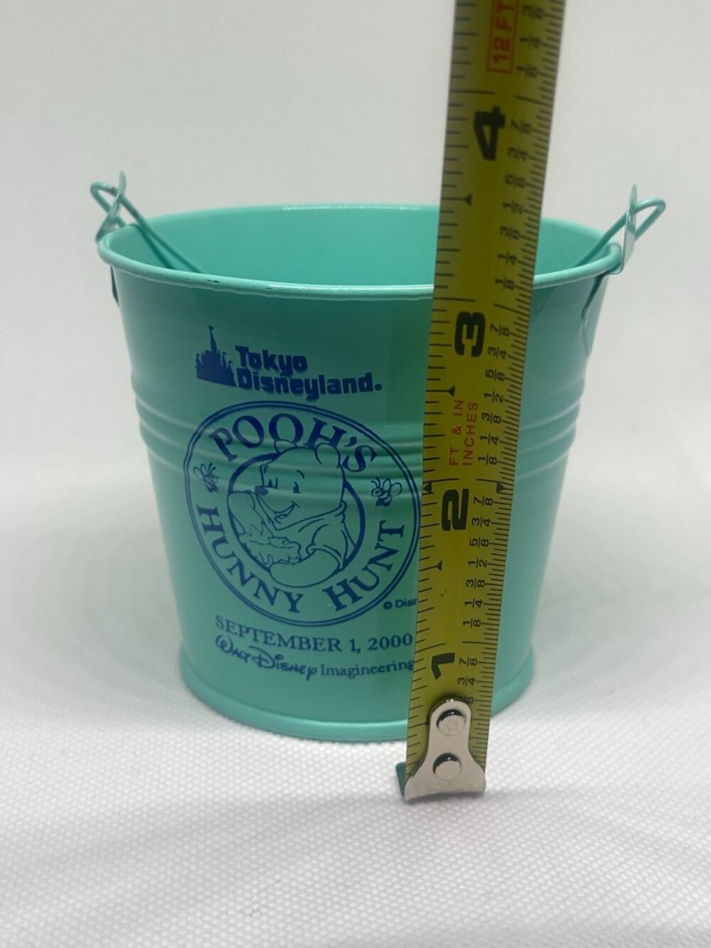 Tokyo Disneyland Pooh’s Hunny Hunt 2000 Opening Day Mini Pail - Picture 5 of 7